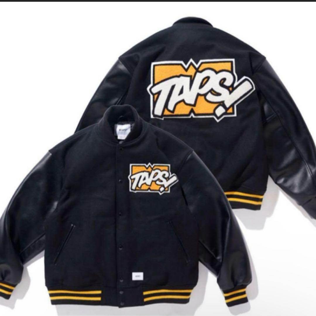 WTAPS ダブルタップス XL ZONE 着用 スタジャン レザー 切替 - メルカリ