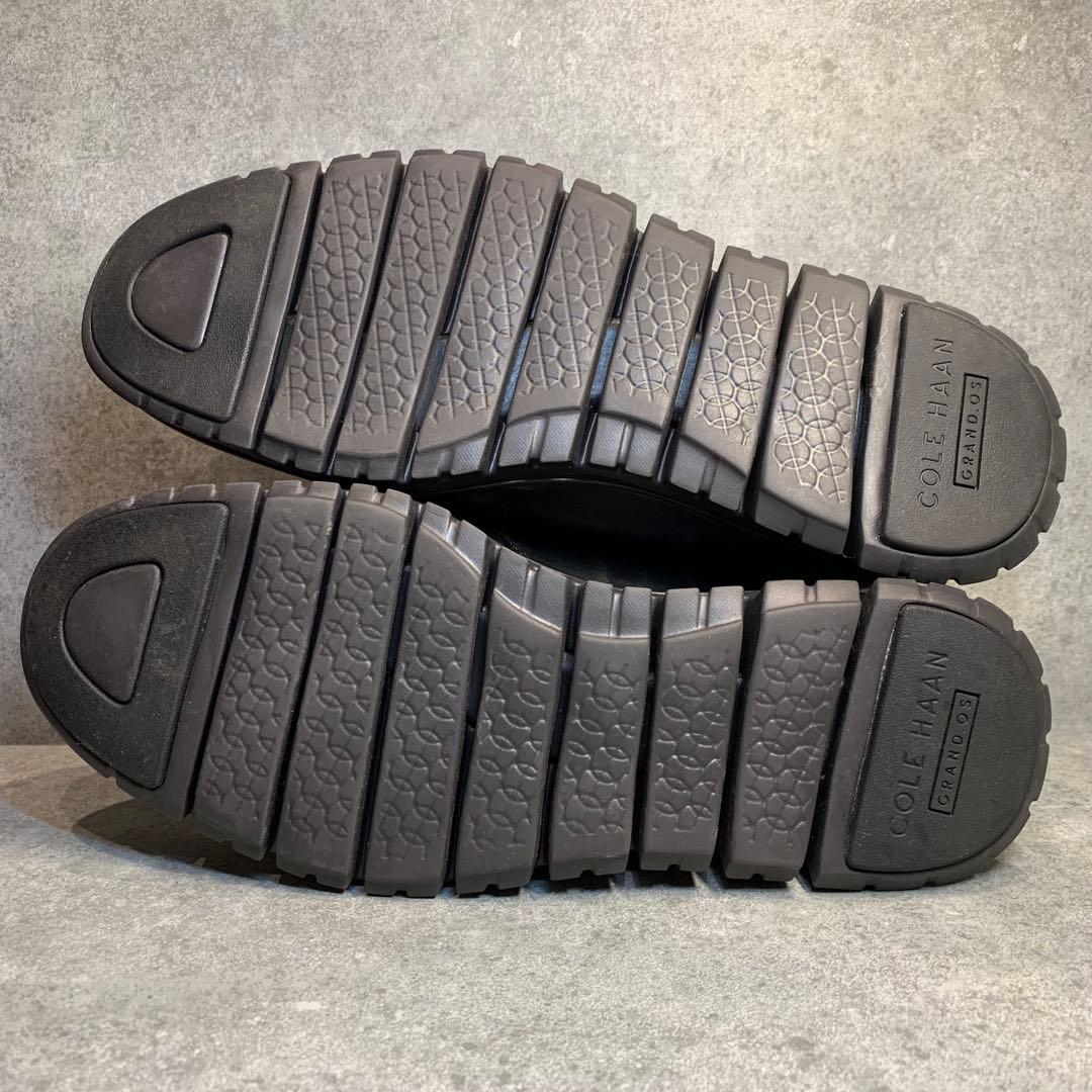 【極美品】コール ハーン ゼログランド チャッカブーツ レザー 24.5cm