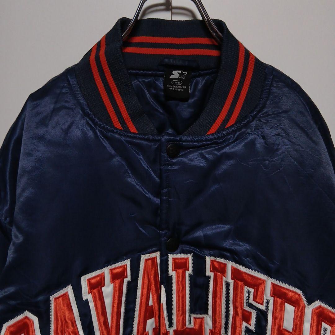 スターター ナイロンジャケット 紺 ネイビー NBA C240