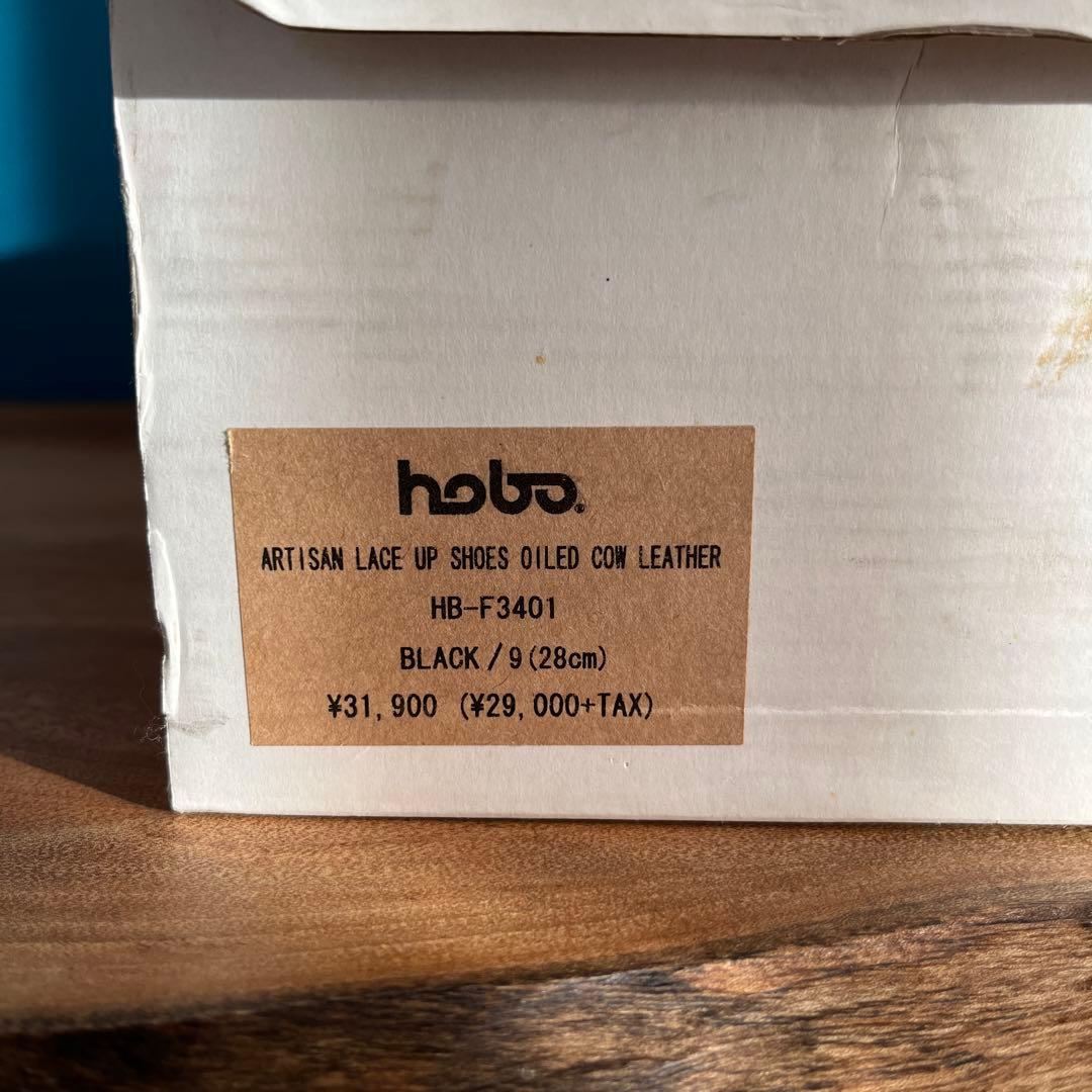 j*n様 hobo ARTISAN LACE UP SHOES 28cm 箱あり