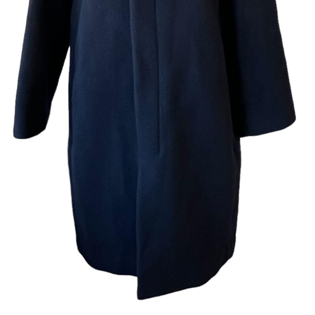 ☆美品 トゥモローランド ネイビー コート オフィス フレンチ