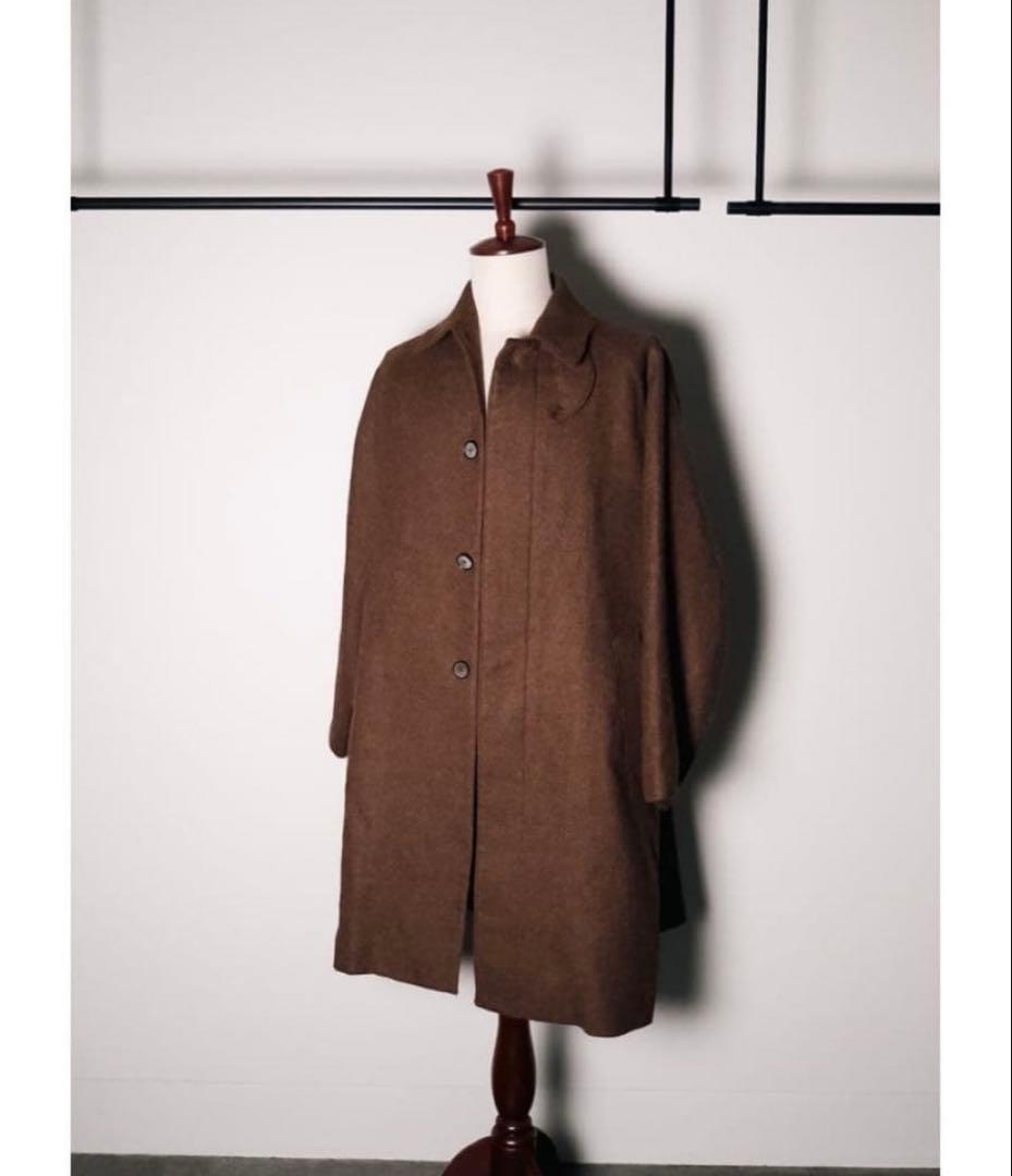 MAATEE&SONS NATURAL ALPACA 二重織BALMACAAN MAATEE&SONS NATURAL ALPACA 二重織BALMACAAN | Muste