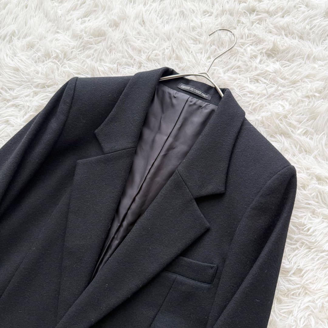 美品【Y's】チェスターコート ウール 黒 2010AW サイズ3 - メルカリ