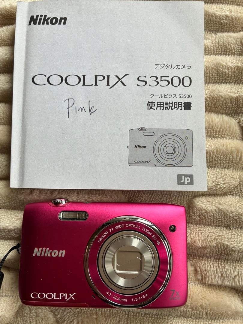 ☆Nikon COOLPIX S3500 ☆ピンク - メルカリ