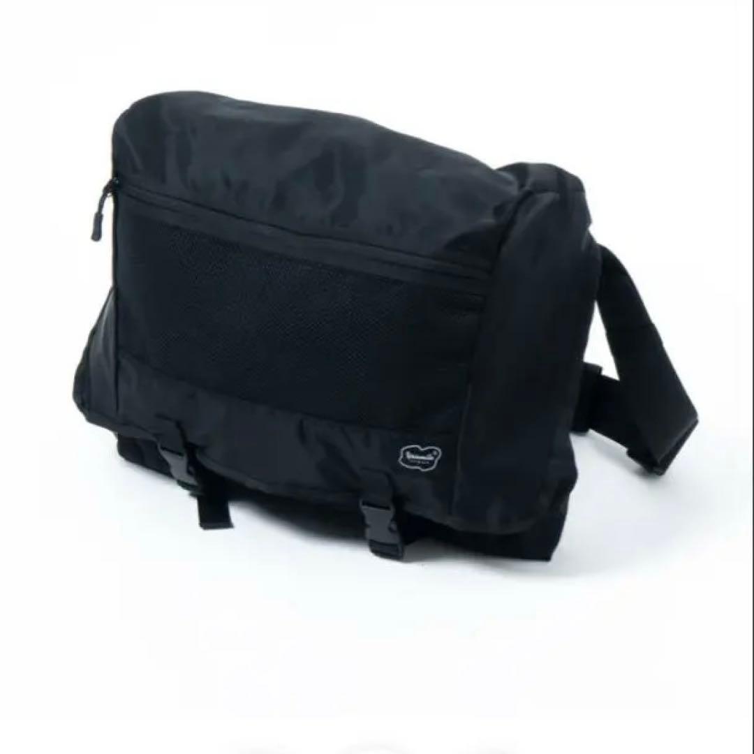 オレンジ/ブラック メッセンジャーバッグ - メルカリ