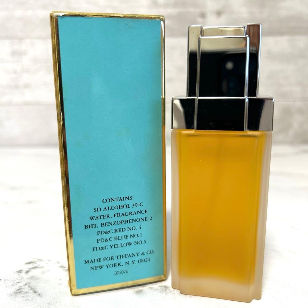 ほぼ満量 ティファニー オードトワレ 50ml アトマイザー F - メルカリ