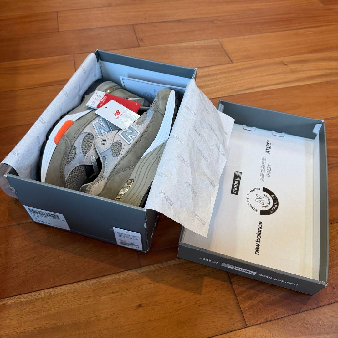 靴 WTAPS x New Balance 992 \"Gray\" 27cm