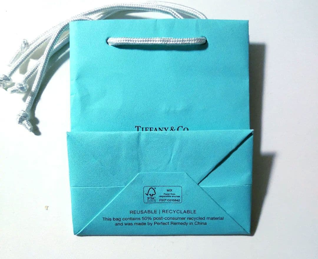 ティファニー空箱 巾着袋 ショップ袋 カード Tiffanyラッピング - メルカリ