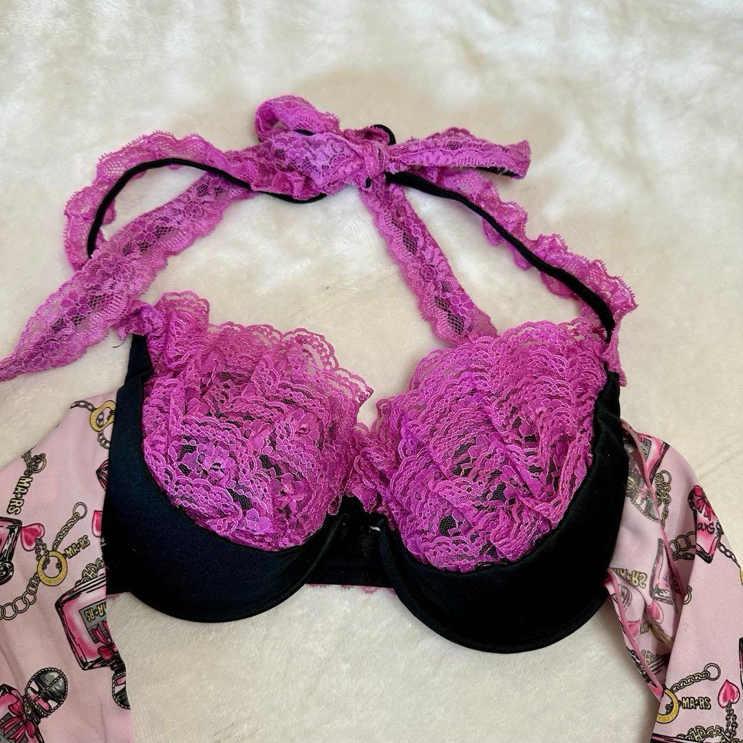 MA＊RS】MARS マーズ パフューム柄リボンビキニトップス