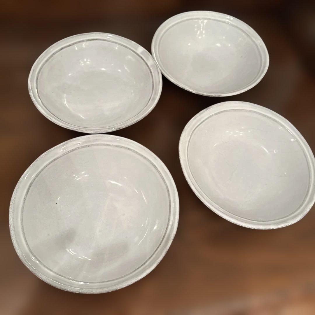 ⚫️専用⚫️ アスティエ・ド・ヴィラット サラダ　取り皿　サラダ Astier de Villatte】Sitting Frog ラージサラダボウル | フィール