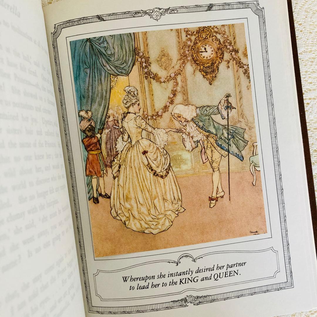 洋書 古書 デュラックの幻想的な挿絵 フランス名作童話集 1981年刊行