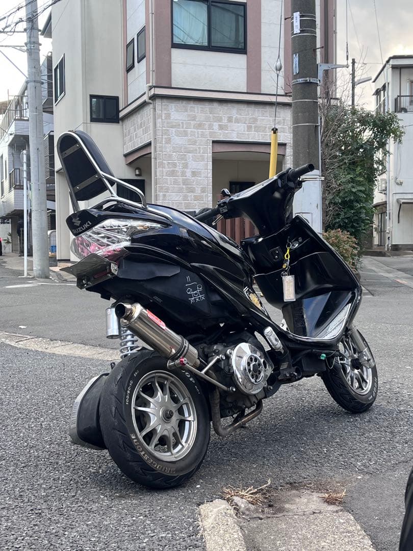 アドレスv125g アドレスv125s FNSアルミホイール前後即購入❌ - メルカリ