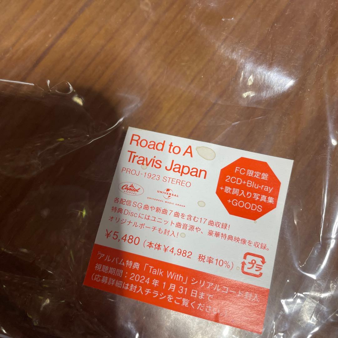 Travis Japan RoadtoA FC限定盤特典ポーチ付 Blu-Ray - メルカリ
