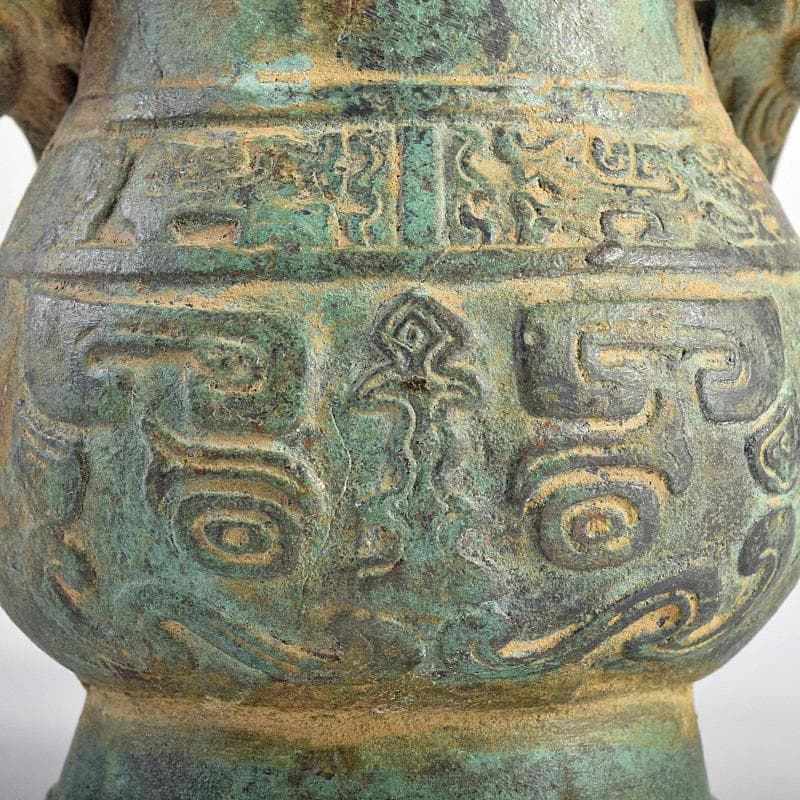中国 古銅青銅 饕餮文 香炉 M R8784 - メルカリ