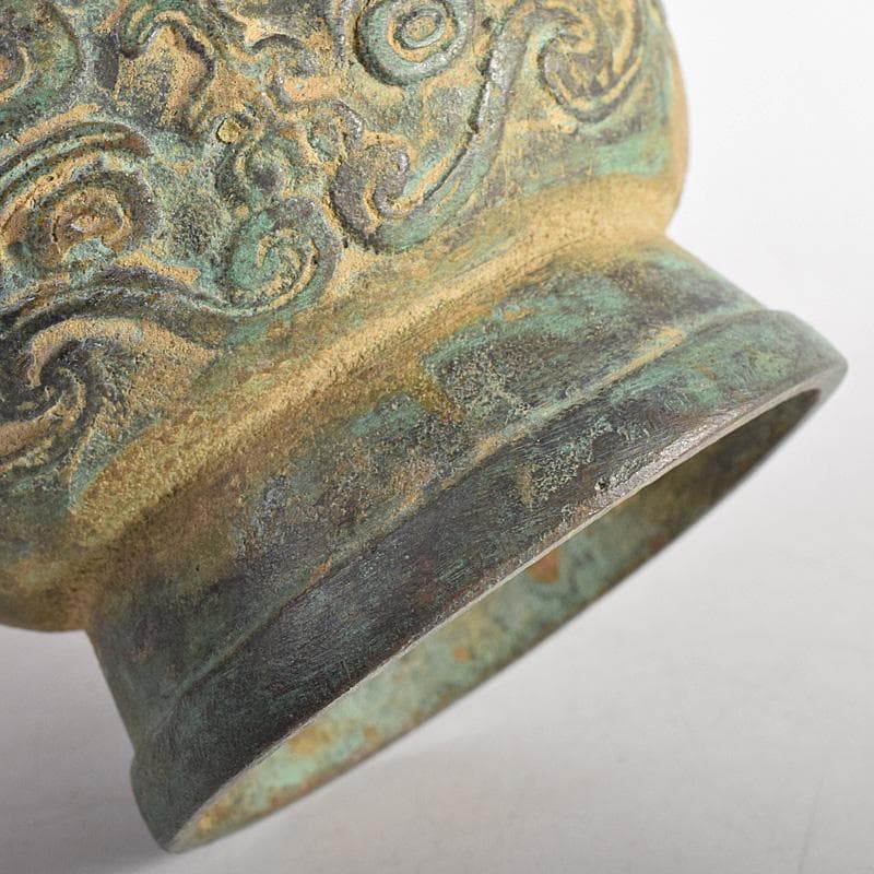 中国 古銅青銅 饕餮文 香炉 M R8784 - メルカリ