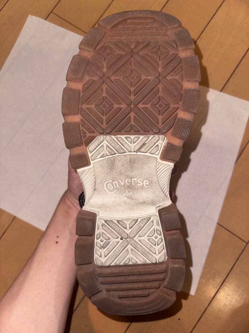 CONVERSE コンバース ハイカット 厚底 スニーカー 26.5cm