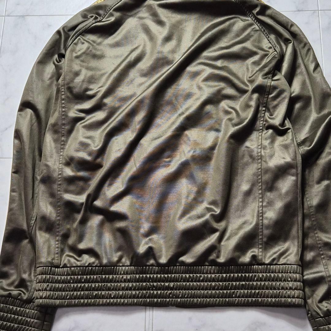 adidas コーティングジャージ セットアップ カーキ L - メルカリ