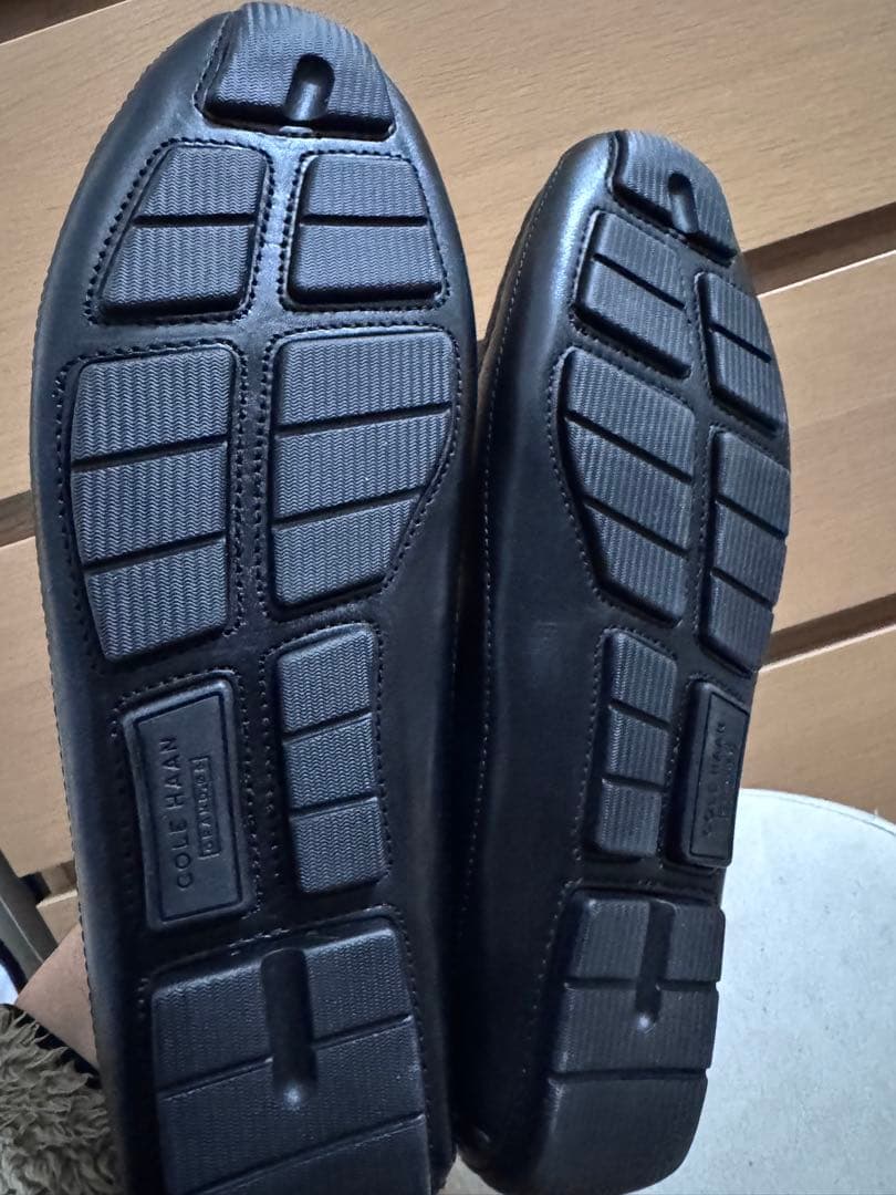 COLE HAAN ブラック　ドライビングシューズ　 9M 26.5cm
