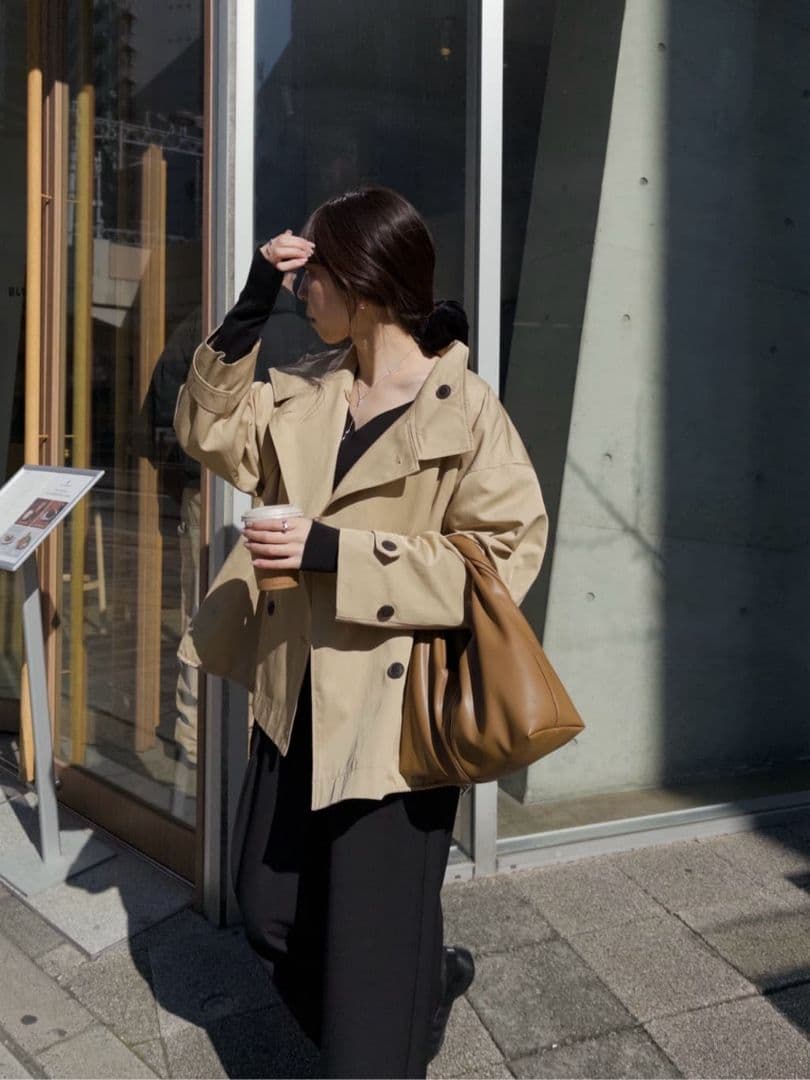 CAPRICIEUX LE'MAGE【サイズ展開あり】ミドルトレンチコート 36 - メルカリ