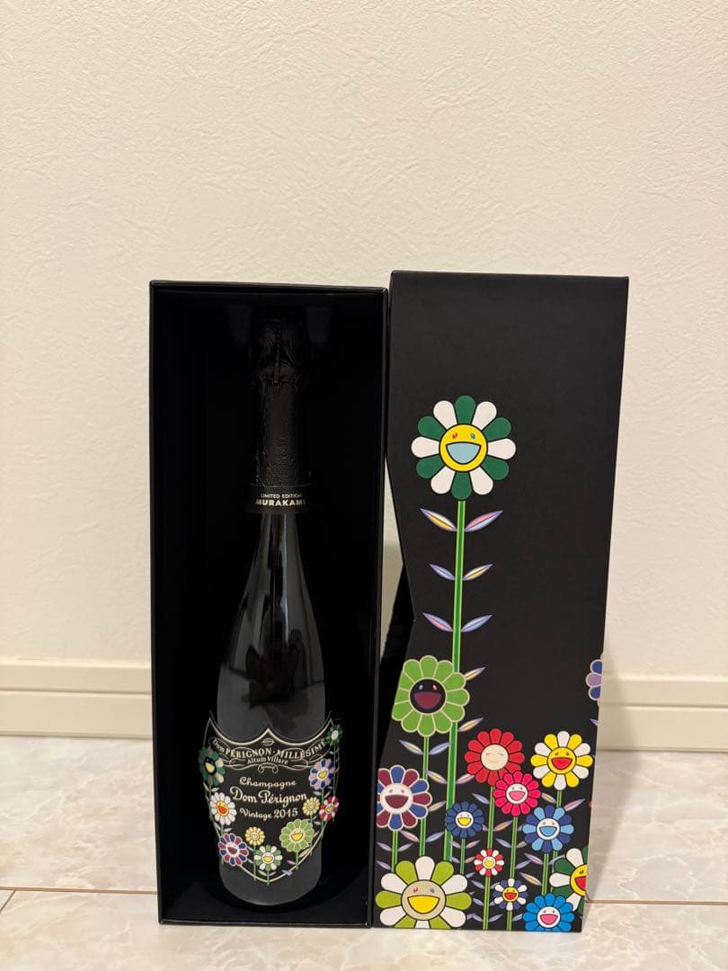 村上隆 ドンペリヴィンテージ2015 空瓶 - ドンペリニヨン 村上隆