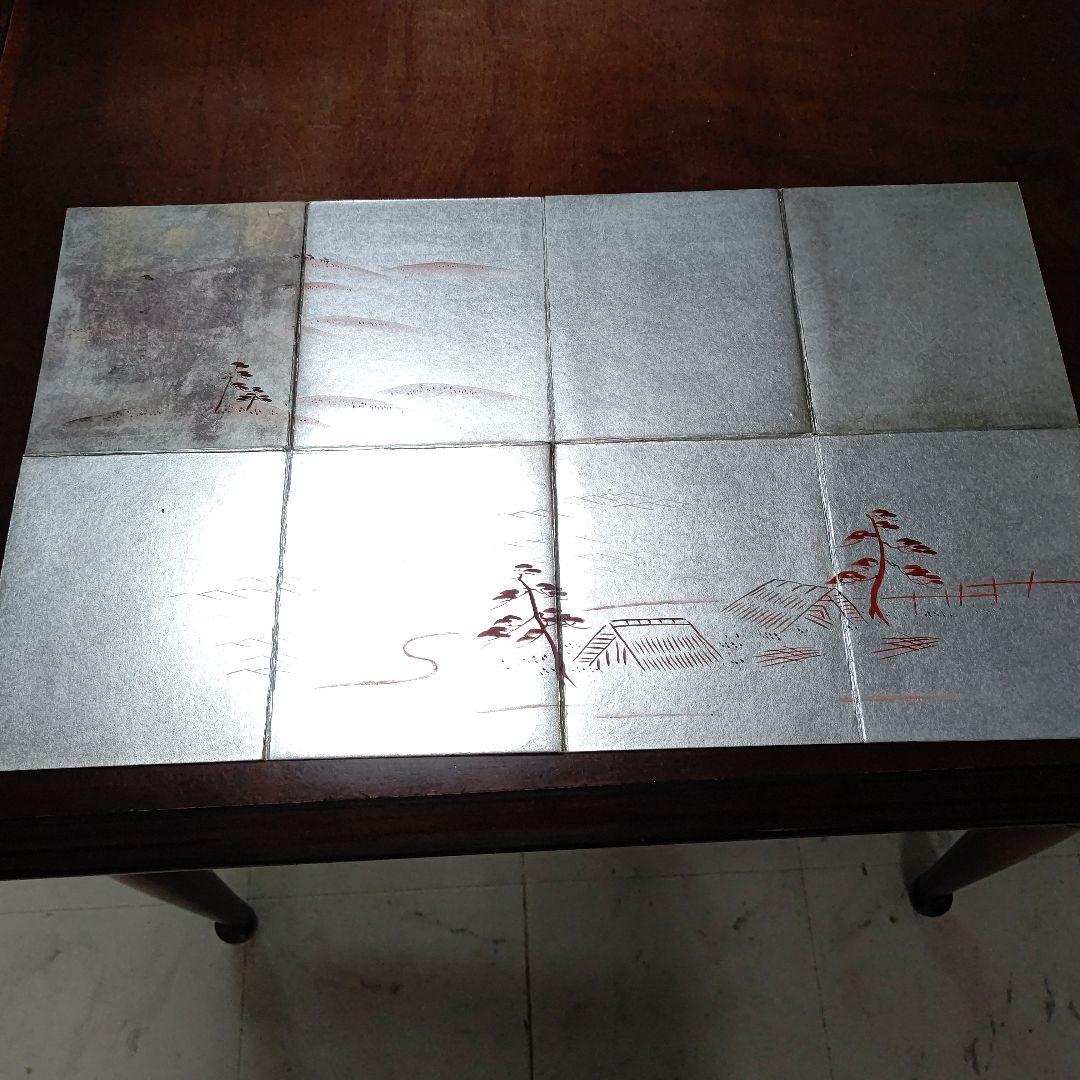 香道具志野流 地敷 金 銀 両面使い