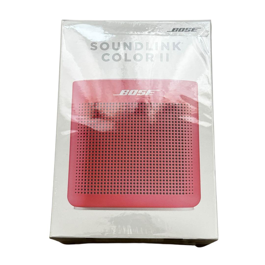新品✨BOSE SOUNLINK COLOR II コーラルレッド 中古】SoundLink Color Bluetooth speaker II コーラルレッド