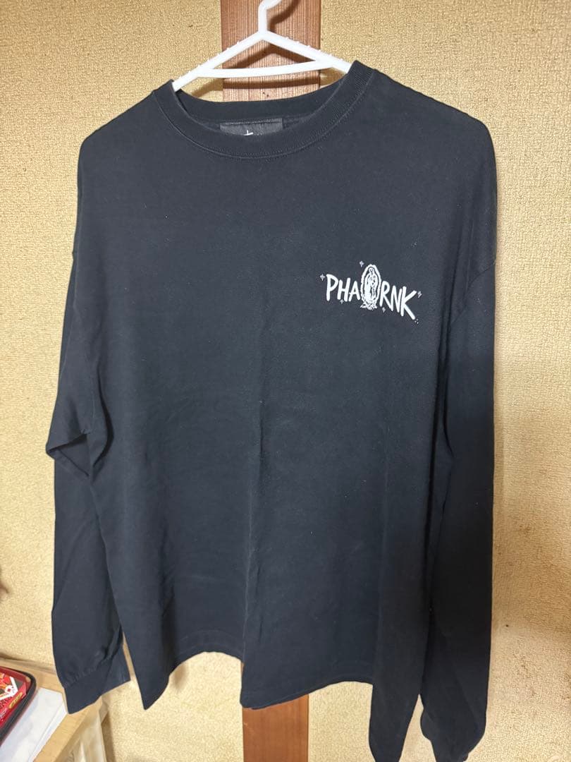 phatrnk ブラック 長袖シャツ トップス
