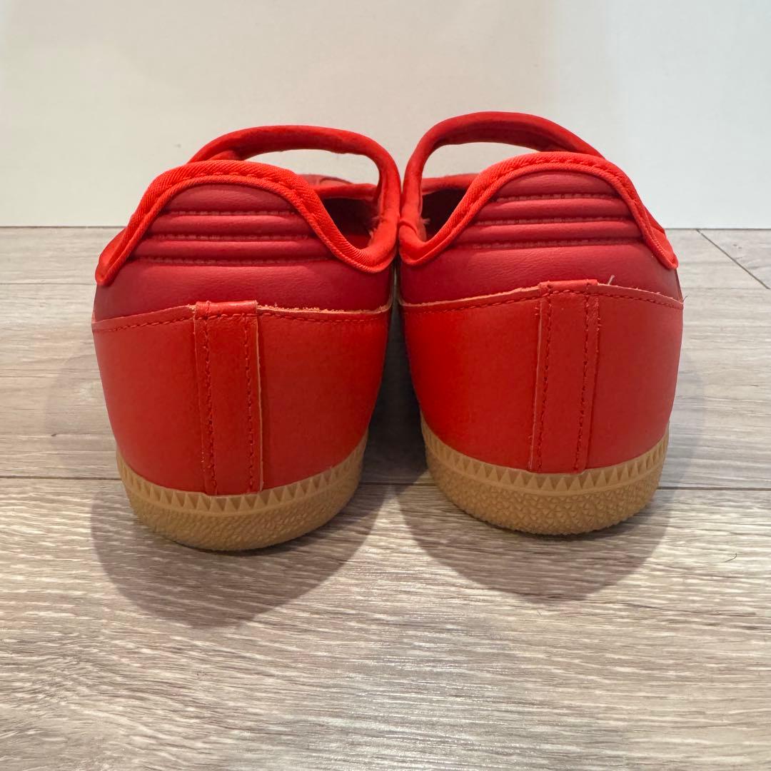 adidas originalsサンバジェーン スニーカー レッド 23.5cm
