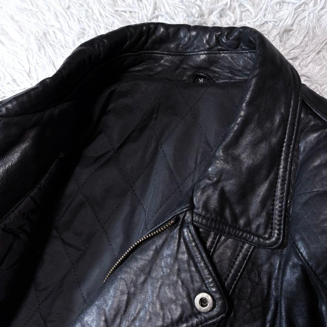 00s ブラック A-2 短丈レザージャケット y2k - メルカリ