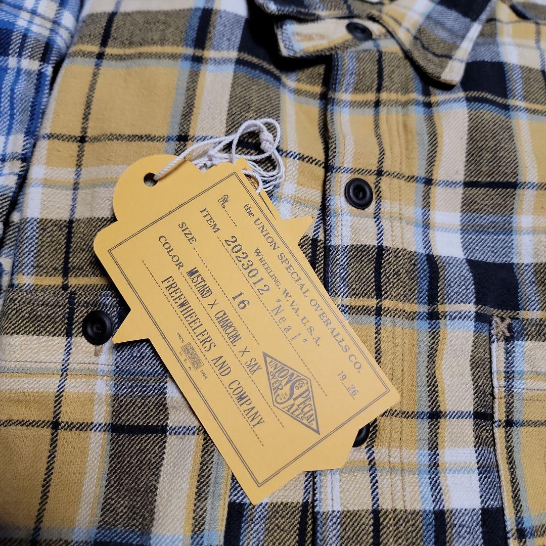 フリーホイーラーズ チェック柄ワークシャツ ニール 2枚セット - メルカリ