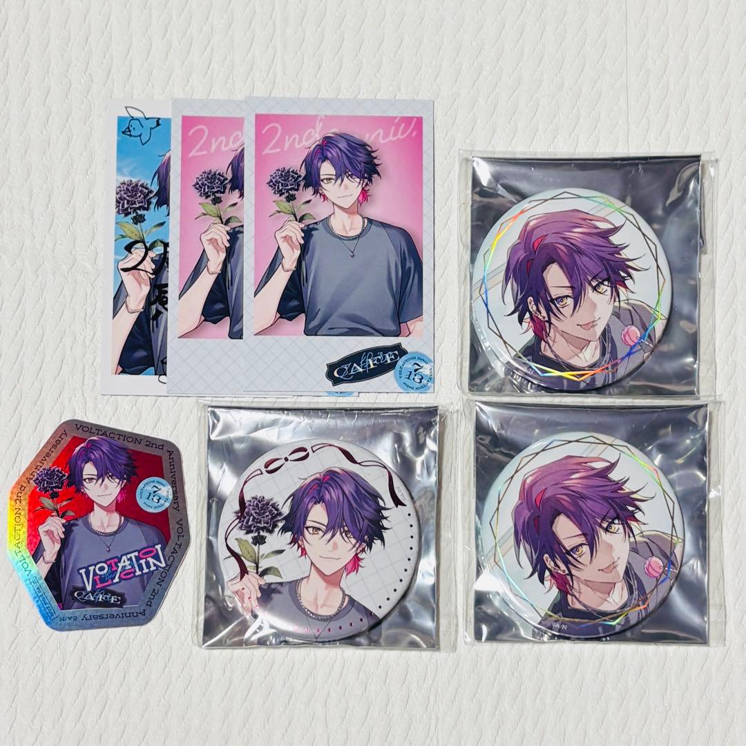 にじさんじ 渡会雲雀 2nd_anniversary 缶バッジ チェキ風カード - メルカリ