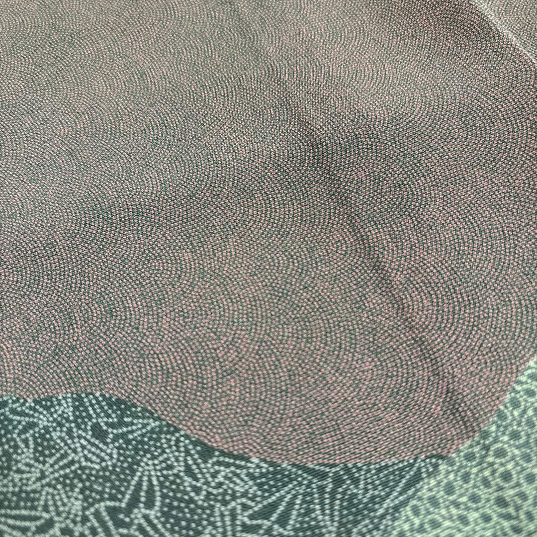 作家物 江戸小紋 鮫小紋 紋無し 船 唐草 付下げ 正絹 AK-4959 - メルカリ