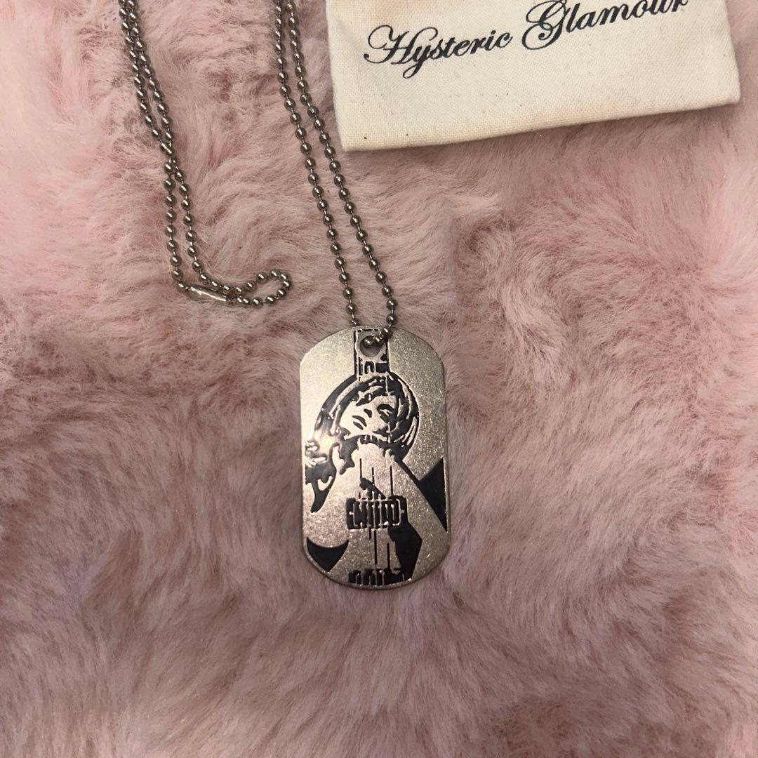Hysteric Glamour ドッグタグ ネックレス - メルカリ