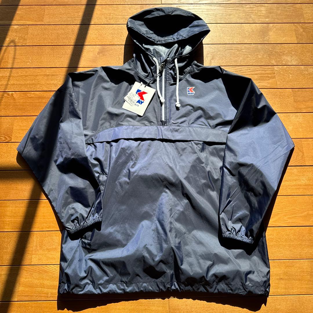 新品未使用】k-way leon Sサイズ ネイビー 上杉柊平着用モデル - メルカリ