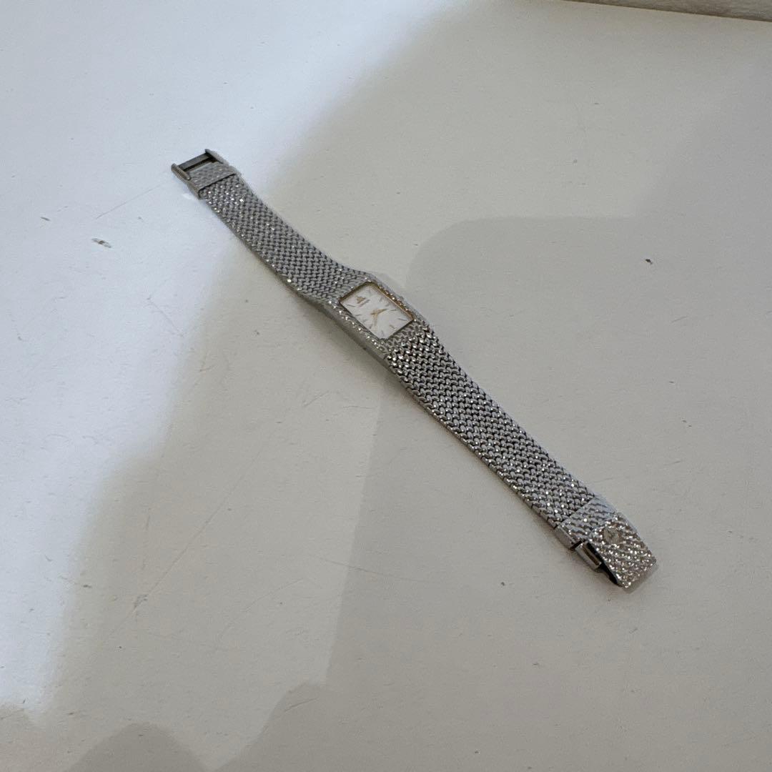 稼働品 クレドール 2F70-5340 クォーツ 腕時計 シルバー セイコー