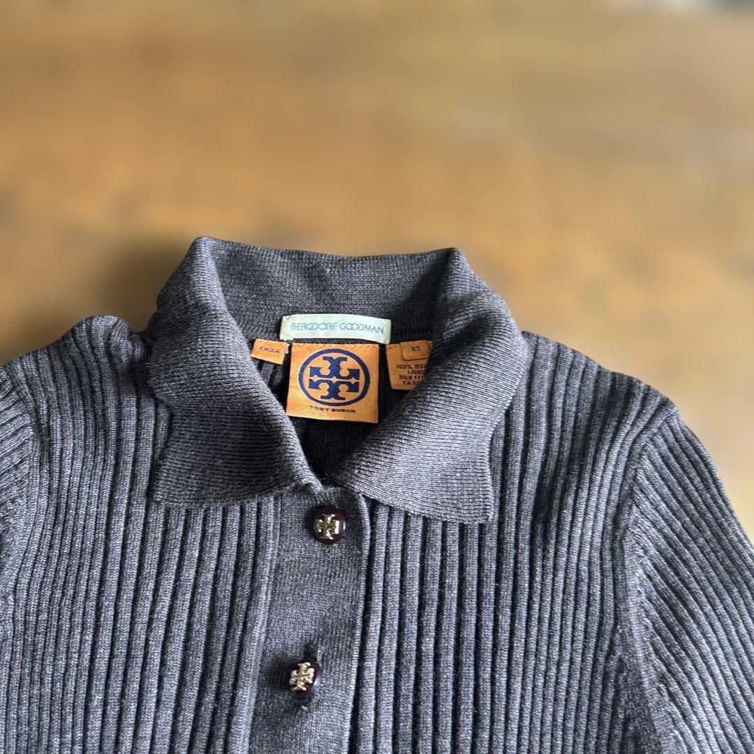 トリバーチ×バーグドルフ 襟付きプルオーバー ニット - メルカリ