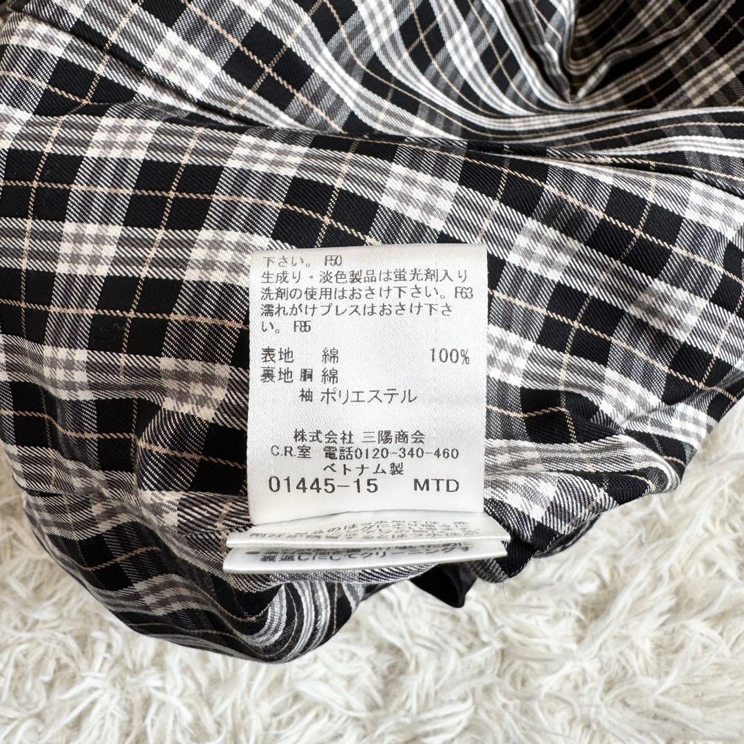 美品 バーバリーブルーレーベル トレンチコート ノバチェック ライナー