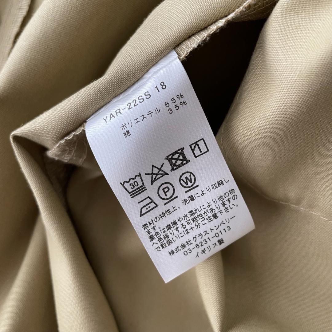 美品 22ss Yarmo -DUSTER COAT- (pc) ダスターコート