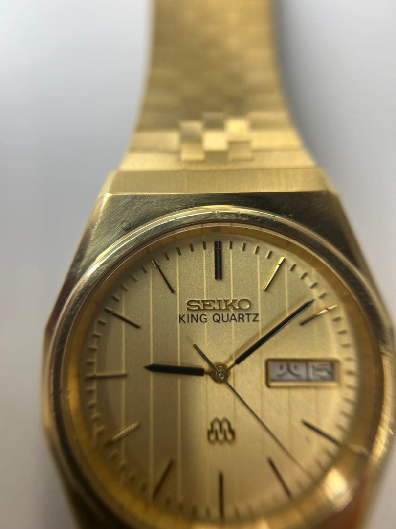 美品】SEIKO セイコーKING QUARTZ 9443-7000※電池切れ - メルカリ