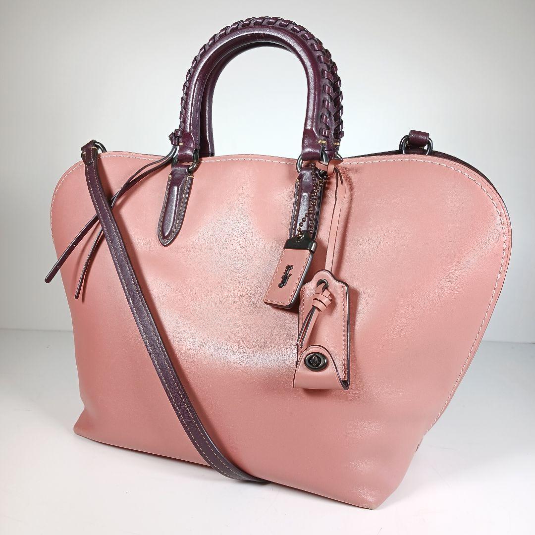 ✨美品✨コーチ ダコタ サッチェル ウィズ ウィップステッチハンドル 2way ✨美品✨コーチ ダコタ サッチェル ウィズ ウィップステッチハンドル