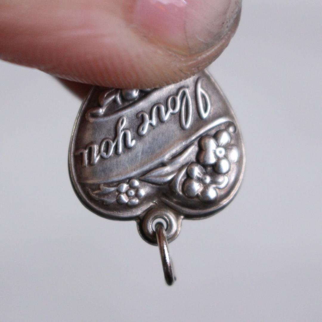 40s スウィートハートジュエリー I LOVE YOU 勿忘草 大戦 古着 - メルカリ