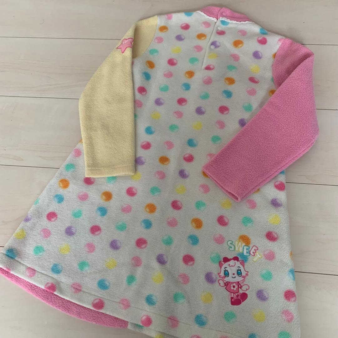 メゾピアノ ミミポポちゃん フリースワンピース 120 - メルカリ