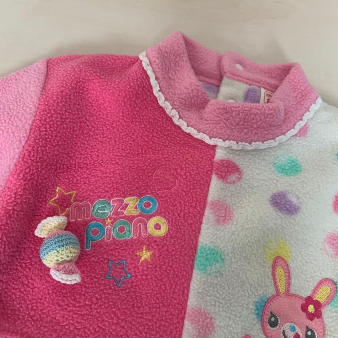 メゾピアノ ミミポポちゃん フリースワンピース 120 - メルカリ