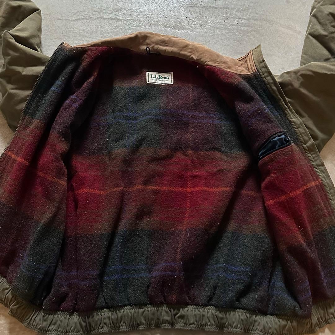 超スペシャル 80s LLBean ウォームアップジャケット希少モデル 短丈