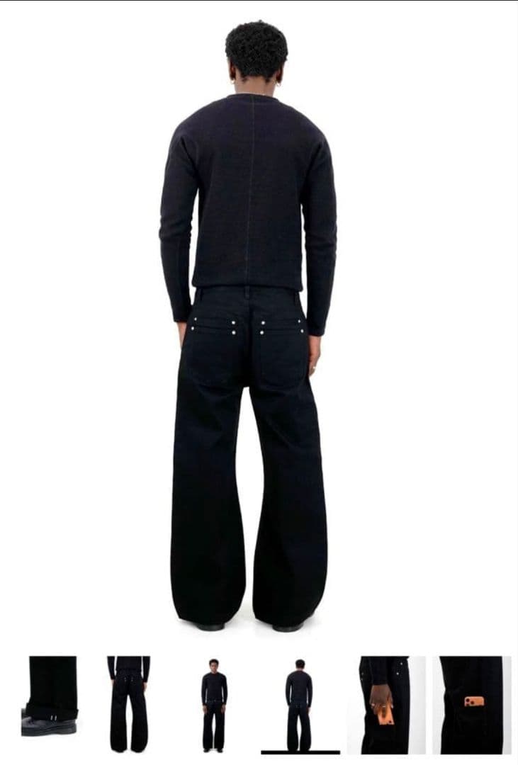 asapmode 15oz Raw Selvedge Bootcut Jeans