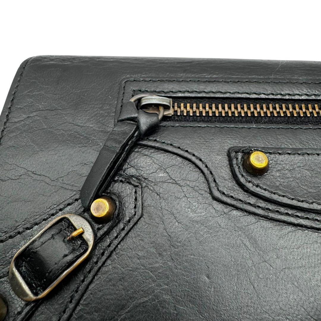 S級極美品✨バレンシアガ 長財布 クラシック コンチネンタル スタッズ