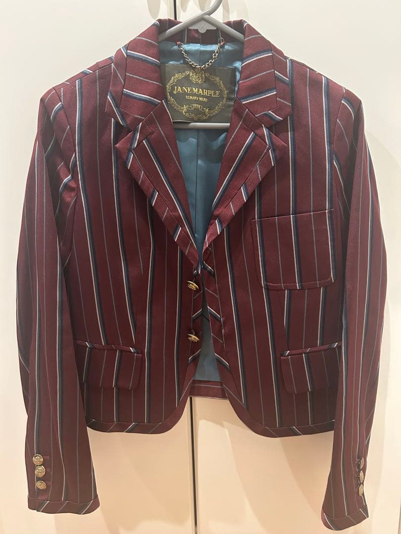 ジェーンマープル　レジメン　ジャケット　テーラードジャケット Jane Marple（ジェーンマープル）の古着 ロリィタジャケット！