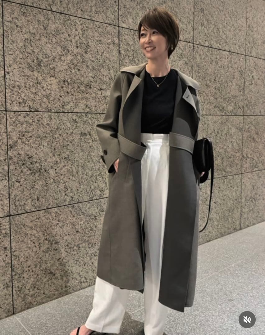 新品conteコンテ リバー バルカラーコート辺見えみり代表コート - メルカリ