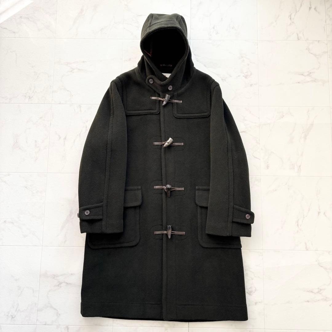 極上 モンゴメリー チベット社 ムーアブルック ダッフルコート 英国製 カーキ 超極上品 レア色 ムーアブルック チベット社 ダッフルコート ワイン