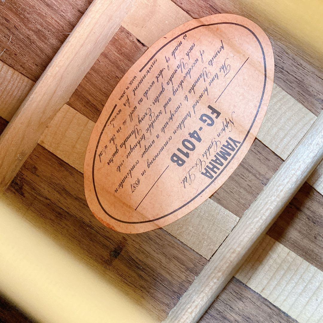 YAMAHA FG-401B オレンジラベル - メルカリ